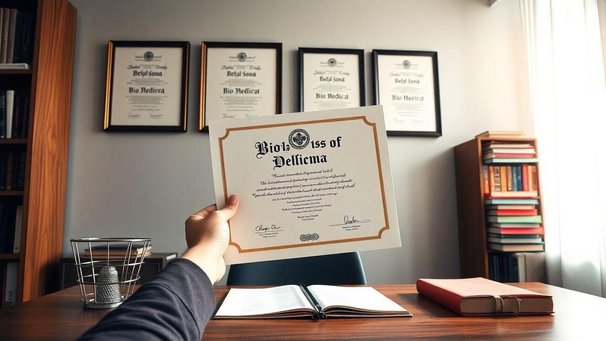 Comprar Diploma de Biomedicina: O Que Você Precisa Saber